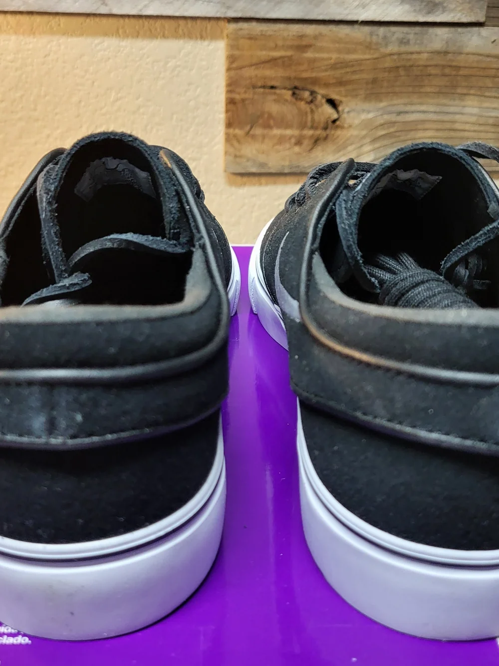 *NEW* Nike SB Zoom Stefan Janoski OG+ Black White Shoes Size Men's 8 Women's 9.5